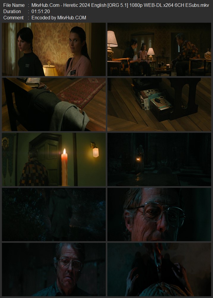 Heretic 2024 English [ORG 5.1] 720p 1080p WEB-DL ESubs Download