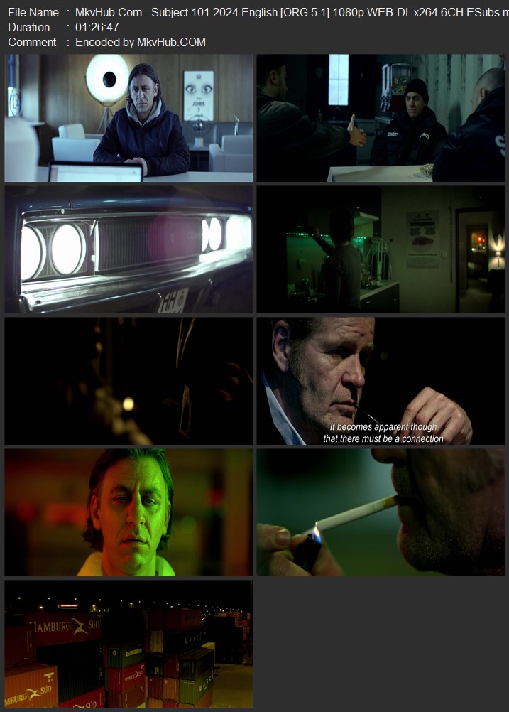 Subject 101 2024 English [ORG 5.1] 720p 1080p WEB-DL ESubs Download