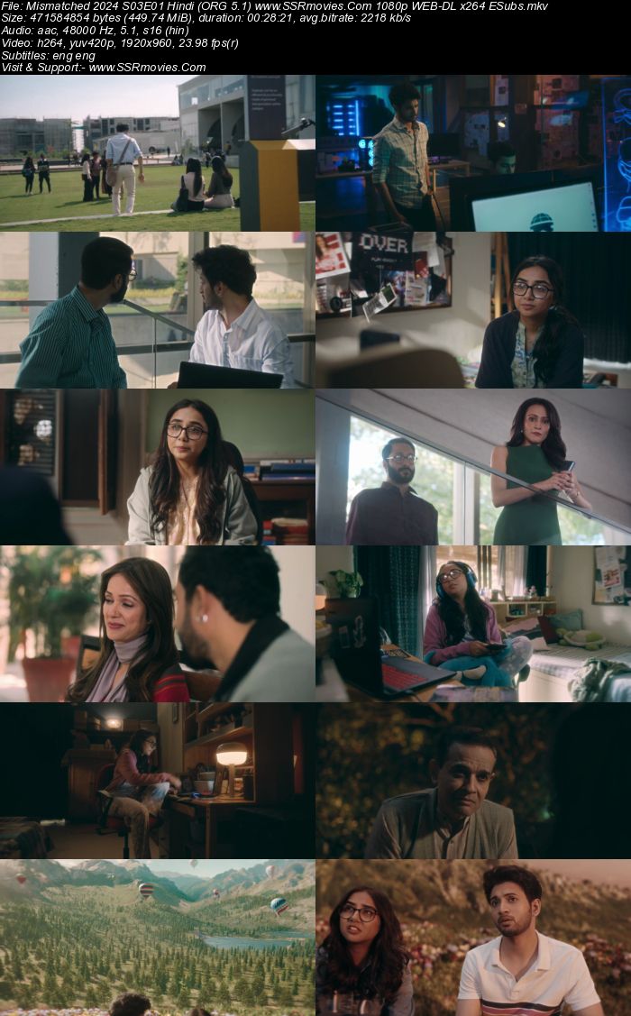 Mismatched 2024 S03 Complete Hindi (ORG 5.1) 1080p 720p 480p WEB-DL x264 ESubs Download