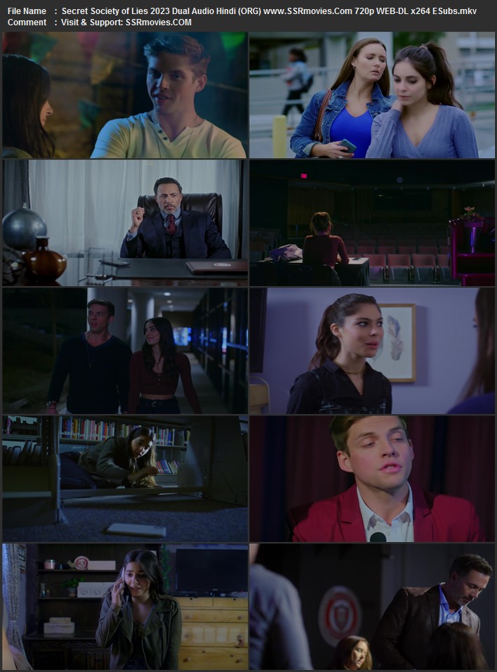 Secret Society of Lies 2023 Dual Audio Hindi (ORG) 720p 480p WEB-DL x264 ESubs Full Movie Download