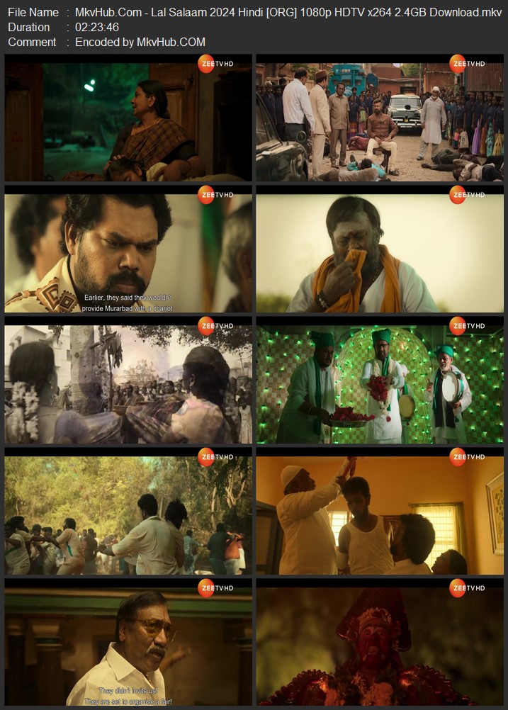 Lal Salaam 2024 Hindi [ORG] 720p 1080p WEB-DL 3.5GB Download