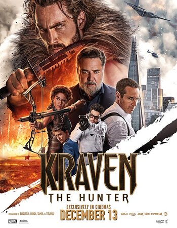 Kraven the Hunter 2024 Hindi (Cleaned) 1080p 720p 480p HDRip x264 ESubs Full Movie Download