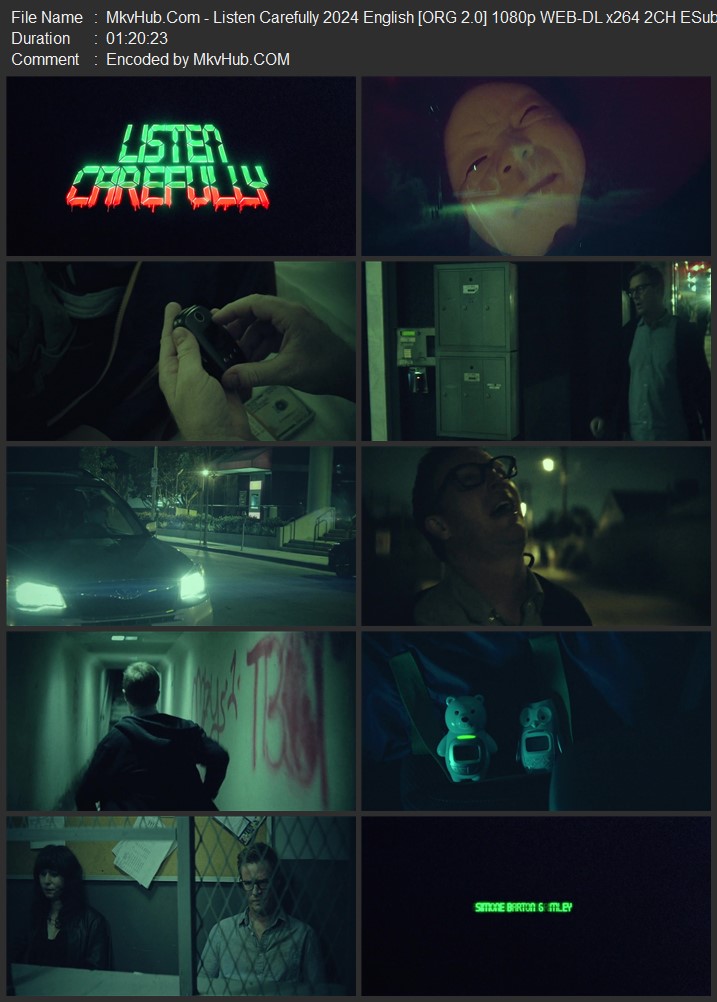 Listen Carefully 2024 English [ORG 2.0] 720p 1080p WEB-DL ESubs Download