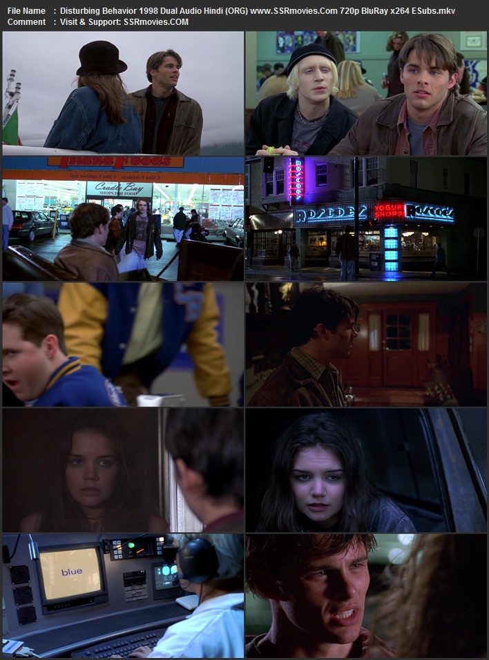 Disturbing Behavior 1998 Dual Audio Hindi (ORG) 720p 480p BluRay x264 ESubs Full Movie Download