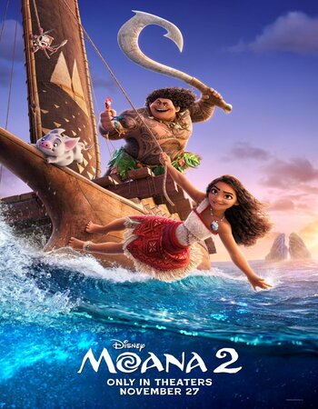 Moana 2 2024 Hindi (Cleaned) 1080p 720p 480p WEBRip x264 Full Movie Download