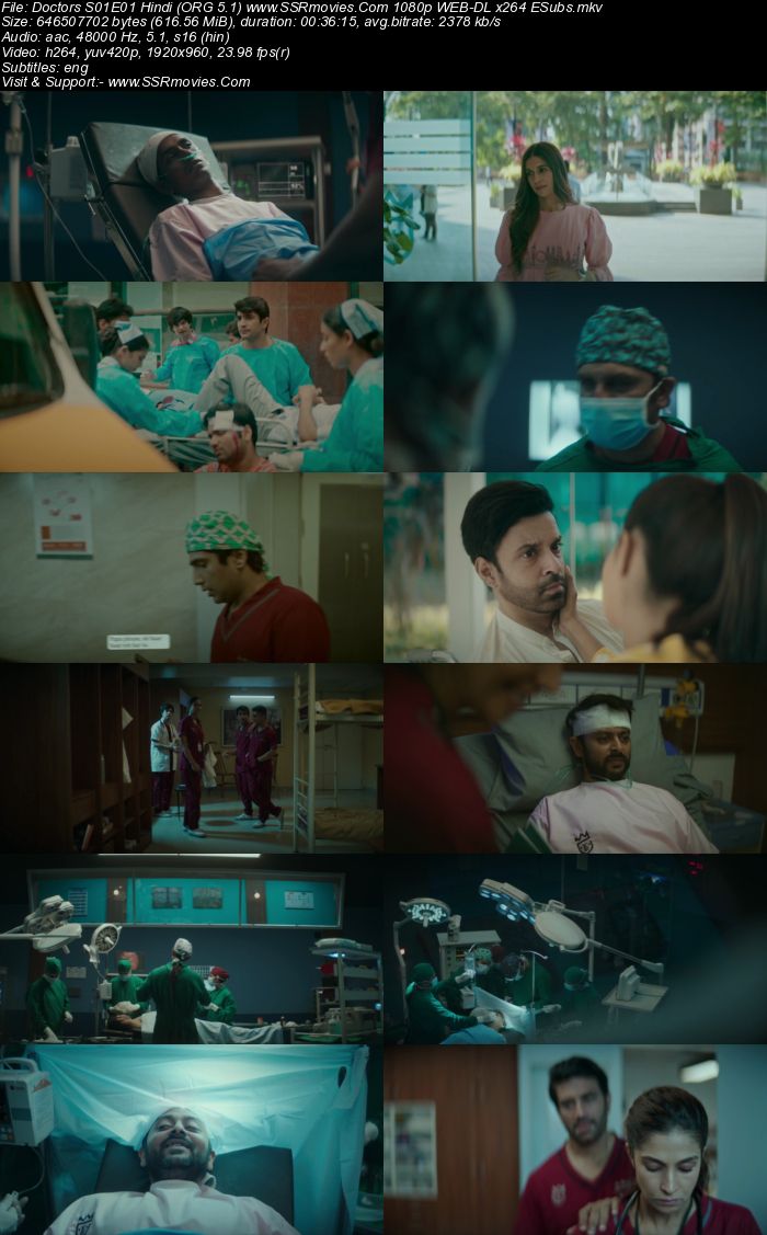 Doctors 2024 S01 Complete Hindi (ORG 5.1) 1080p 720p 480p WEB-DL x264 ESubs Download