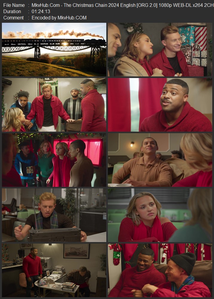 The Christmas Chain 2024 English [ORG 2.0] 720p 1080p WEB-DL ESubs Download