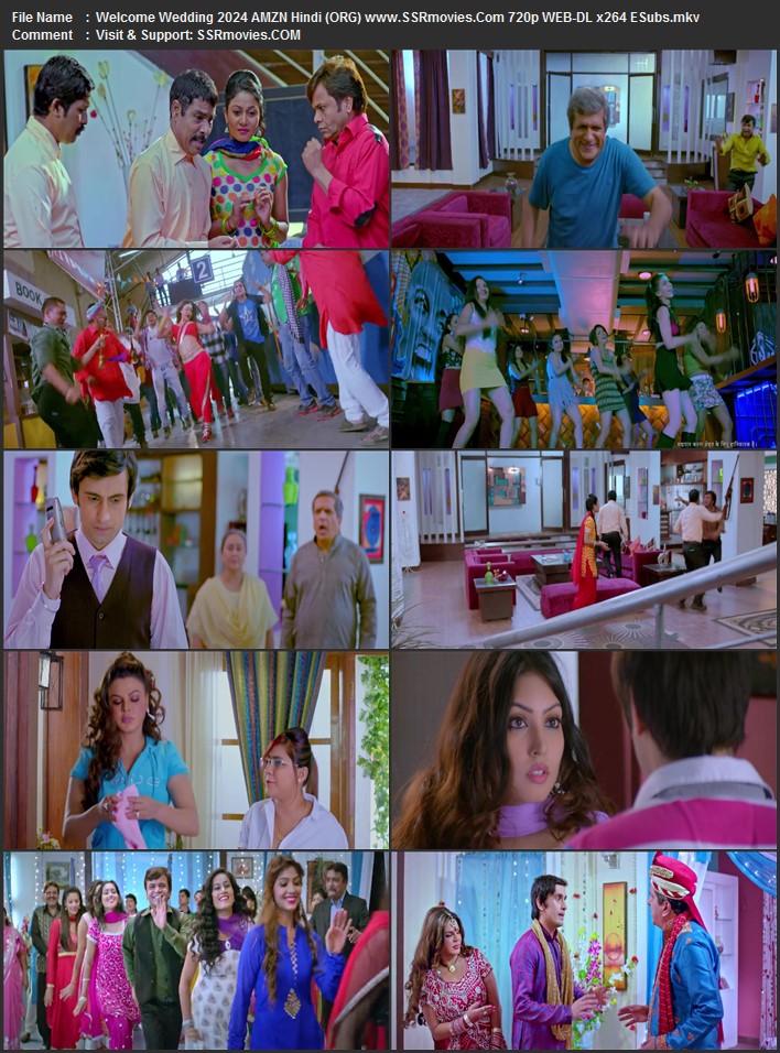 Welcome Wedding 2024 Hindi (ORG) 1080p 720p 480p WEB-DL x264 ESubs Full Movie Download