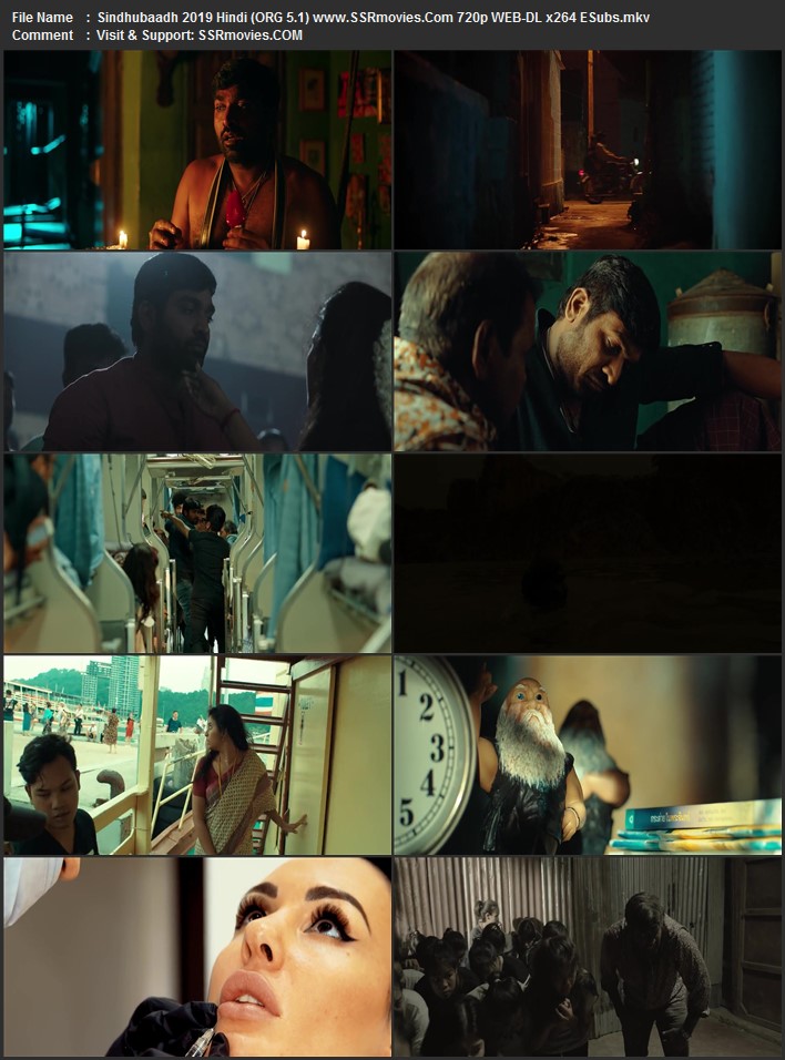 Sindhubaadh 2019 Hindi (ORG 5.1) 1080p 720p 480p WEB-DL x264 ESubs Full Movie Download