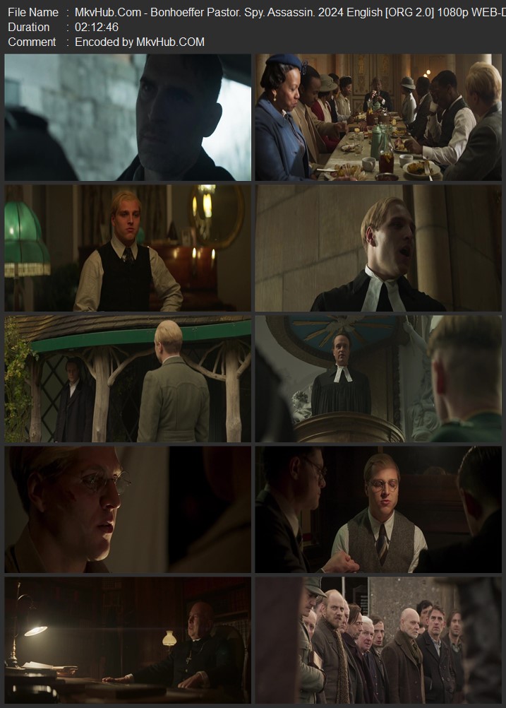 Bonhoeffer: Pastor. Spy. Assassin. 2024 English [ORG 2.0] 720p 1080p WEB-DL ESubs Download