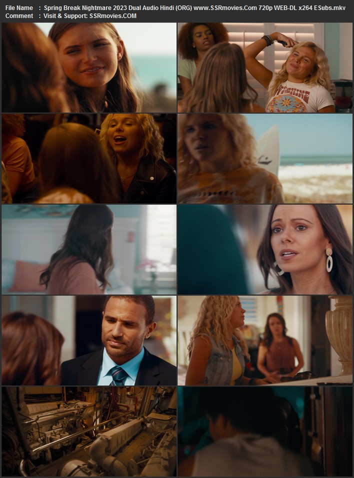 Spring Break Nightmare 2023 Dual Audio Hindi (ORG) 720p 480p WEB-DL x264 ESubs Full Movie Download