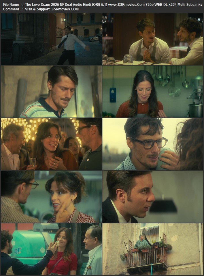 The Love Scam 2025 NF Dual Audio Hindi (ORG 5.1) 1080p 720p 480p WEB-DL x264 Multi Subs Full Movie Download