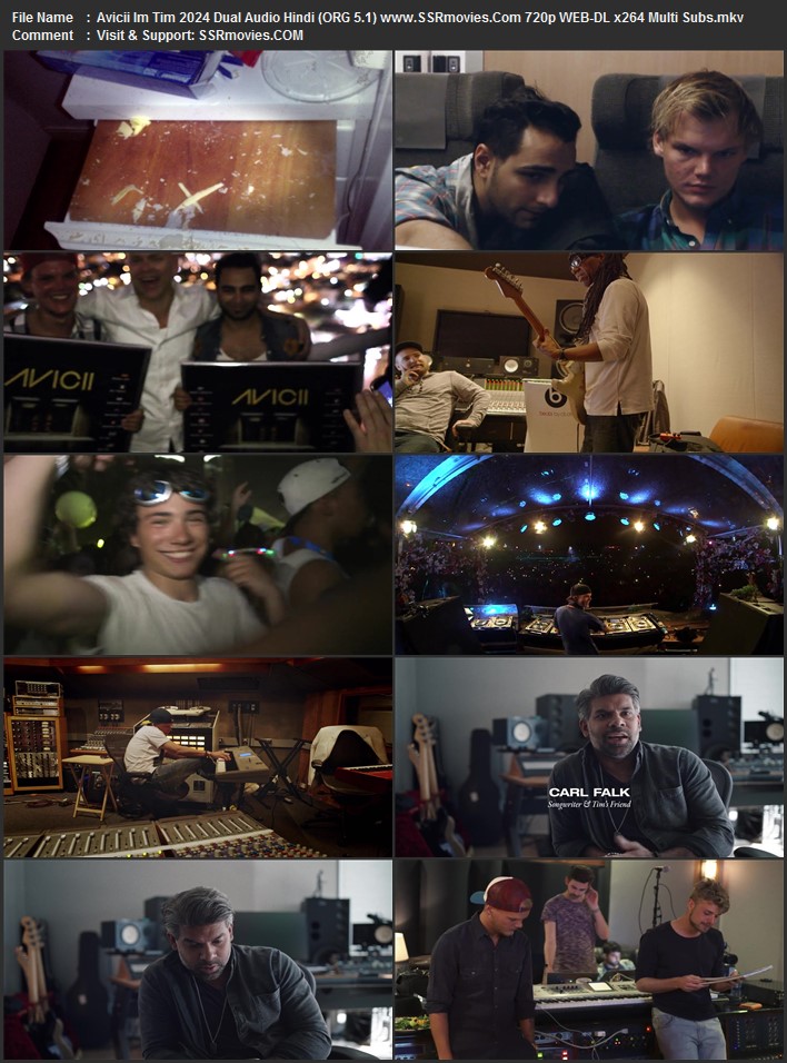 Avicii - I'm Tim 2024 Dual Audio Hindi (ORG 5.1) 1080p 720p 480p WEB-DL x264 ESubs Full Movie Download