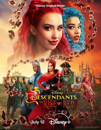 Descendants: The Rise of Red 2024 English [ORG 5.1] 720p 1080p WEB-DL ESubs