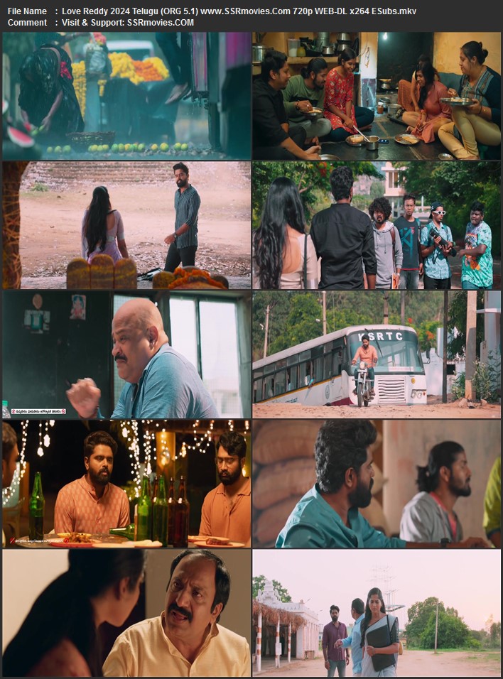 Love Reddy 2024 Telugu (ORG 5.1) 1080p 720p 480p WEB-DL x264 ESubs Full Movie Download