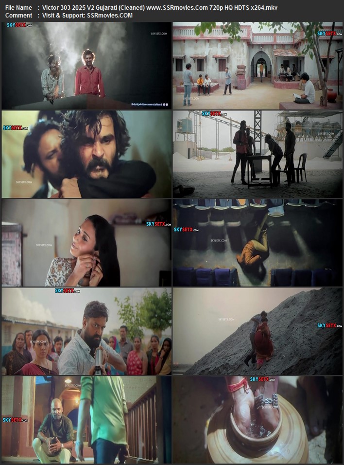 Victor 303 2025 Gujarati (Cleaned) 1080p 720p 480p HQ HDTS x264 ESubs Full Movie Download