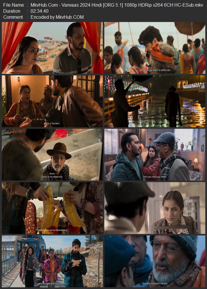 Vanvaas 2024 Hindi [ORG 5.1] 720p 1080p HDRip HC-ESub