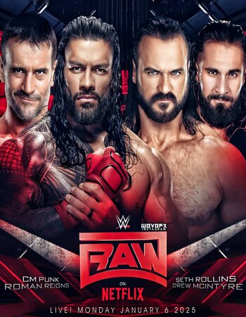 WWE Monday Night Raw 2025 NF 1080p 720p 480p WEBRip x264 Watch and Download