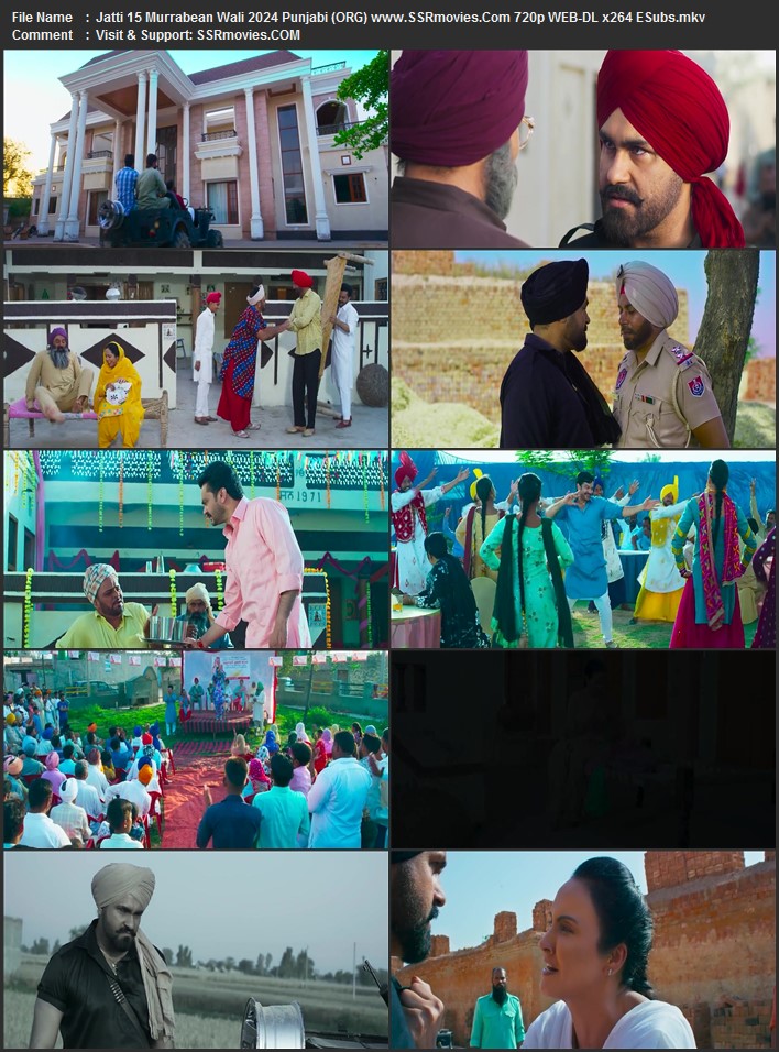 Jatti 15 Murrabean Wali 2024 Punjabi (ORG) 1080p 720p 480p WEB-DL x264 ESubs Full Movie Download