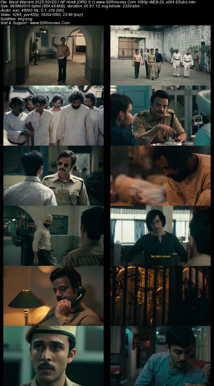 Black Warrant 2025 S01 Complete NF Hindi (ORG 5.1) 1080p 720p 480p WEB-DL x264 ESubs Download