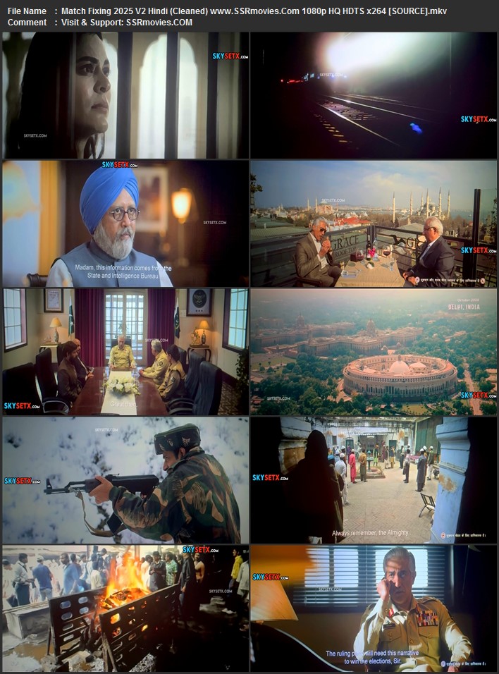 Match Fixing 2025 V2 Hindi (Cleaned) 1080p 720p 480p HQ HDTS x264 HC-ESub Full Movie Download