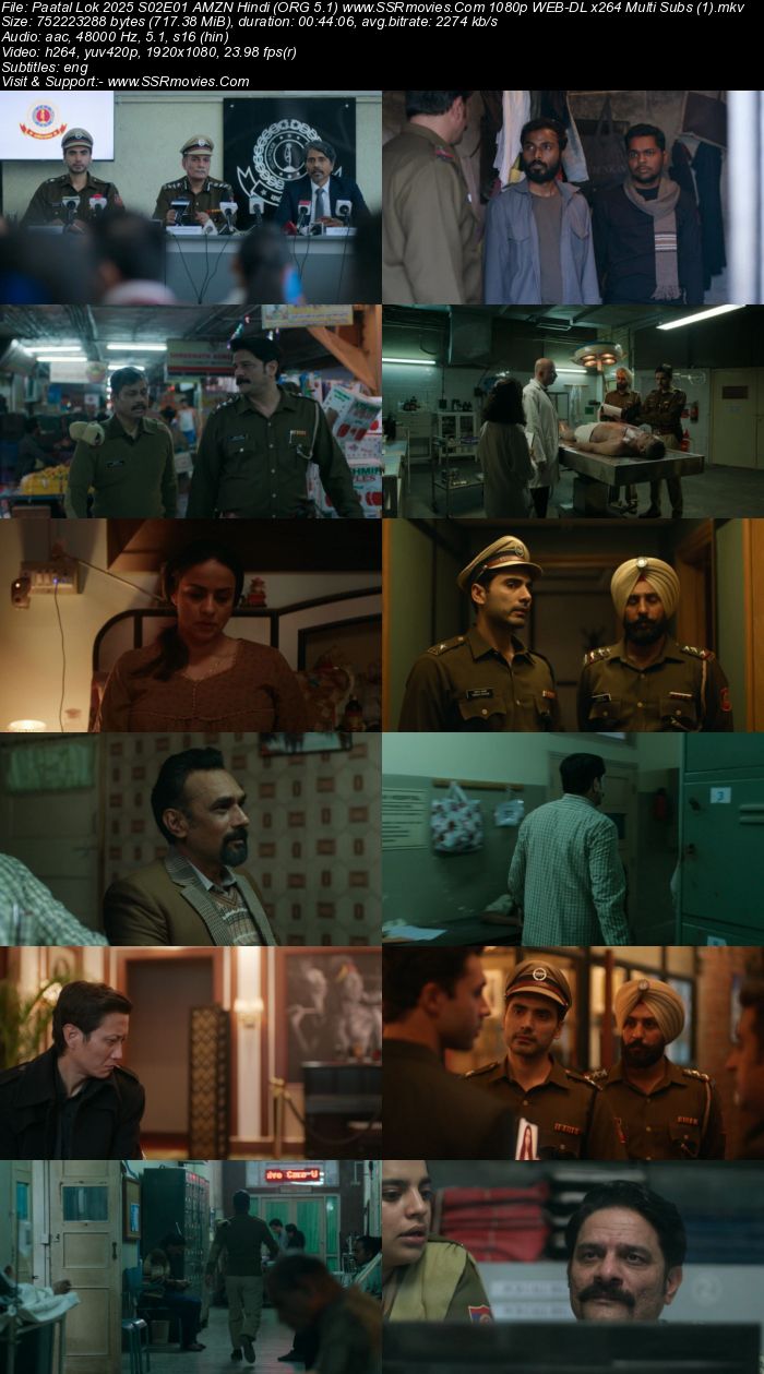 Paatal Lok 2025 S02 Complete AMZN Hindi (ORG 5.1) 1080p 720p 480p WEB-DL x264 Multi Subs Download