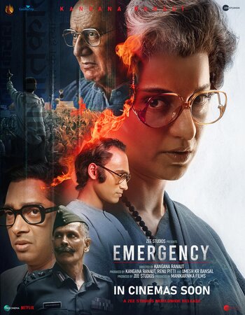 Emergency 2025 Hindi [ORG 5.1] True HD 720p 1080p WEB-DL ESubs Download