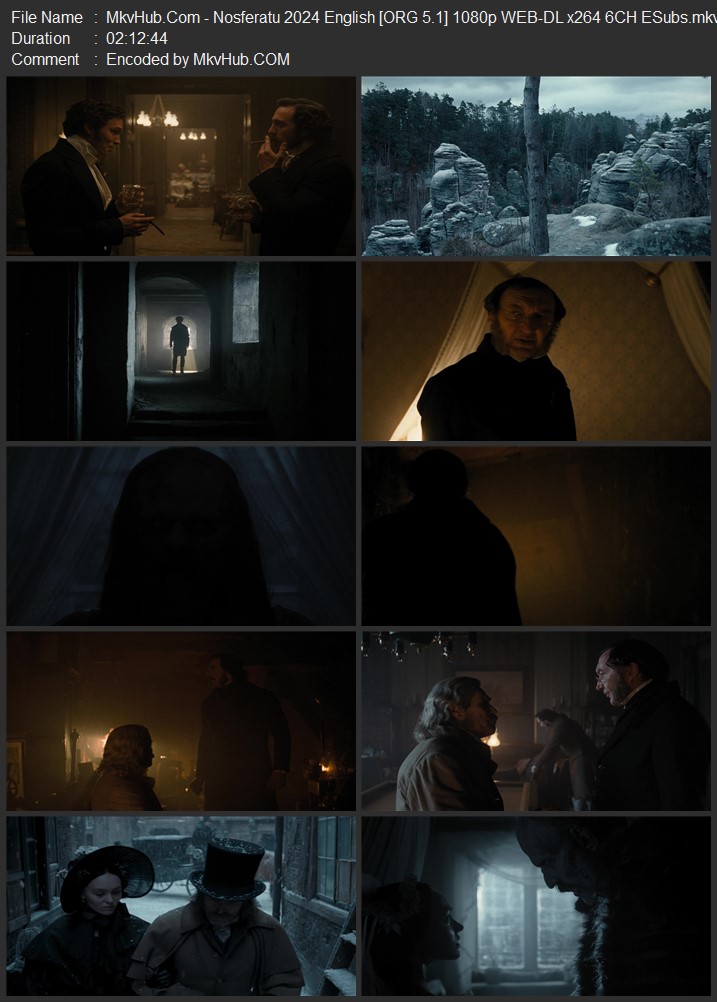 Nosferatu 2024 English [ORG 5.1] 720p 1080p WEB-DL ESubs Download