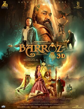 Barroz: Guardian of Treasures 2024 Dual Audio Hindi (ORG 5.1) 1080p 720p 480p WEB-DL x264 ESubs Full Movie Download