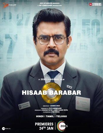 Hisaab Barabar 2025 Hindi (ORG 5.1) 1080p 720p 480p WEB-DL x264 ESubs Full Movie Download