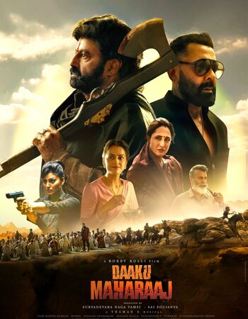 Daaku Maharaaj 2025 Hindi (ORG 2.0) 1080p 720p 480p Pre-HDRip x264 ESubs Full Movie Download