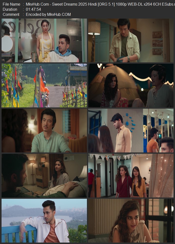 Sweet Dreams 2025 Hindi [ORG 5.1] 720p 1080p WEB-DL ESubs Download