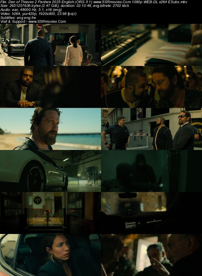 Den of Thieves 2: Pantera 2025 English (ORG 5.1) 1080p 720p 480p WEB-DL x264 ESubs Full Movie Download