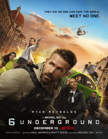 6 Underground 2019 Dual Audio Hindi (ORG 5.1) 1080p 720p 480p WEB-DL x264 ESubs Full Movie Download