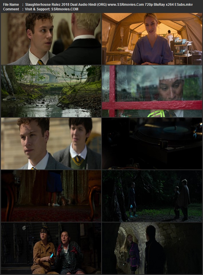 Slaughterhouse Rulez 2018 Dual Audio Hindi (ORG) 720p 480p BluRay x264 ESubs Full Movie Download