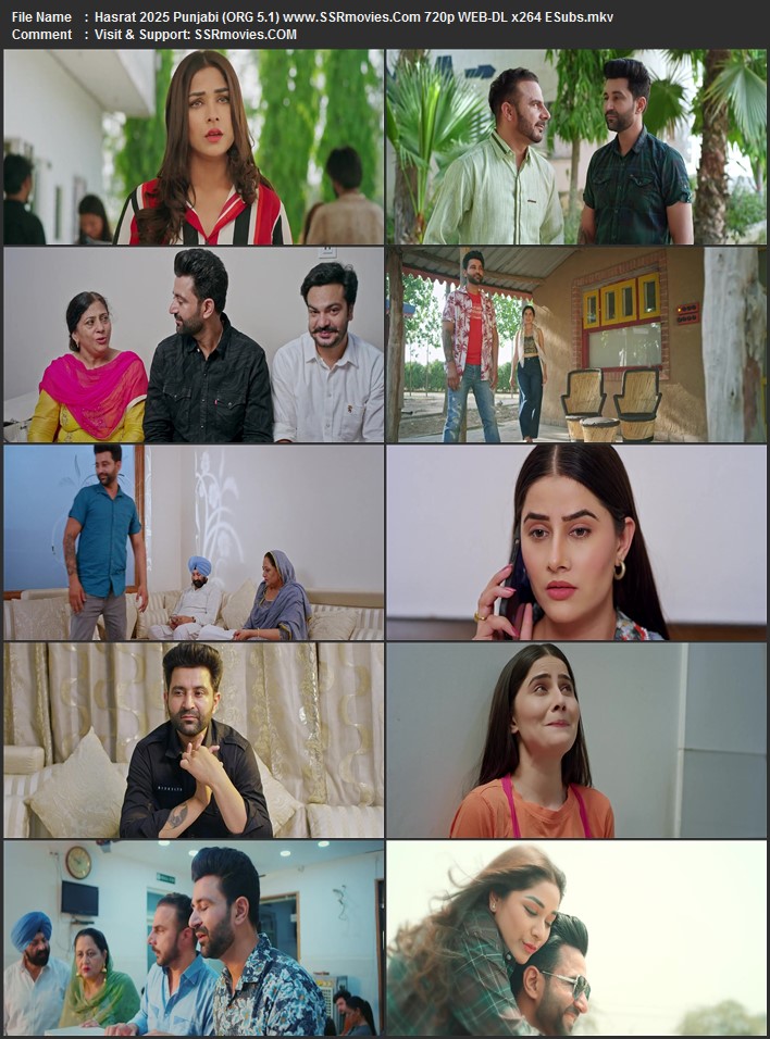 Hasrat (An Uncommon Love Story) 2025 Punjabi (ORG 5.1) 1080p 720p 480p WEB-DL x264 ESubs Full Movie Download