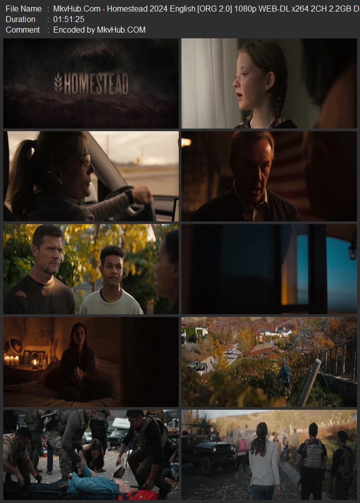 Homestead 2024 English [ORG 2.0] 720p 1080p WEB-DL 3.2GB Download