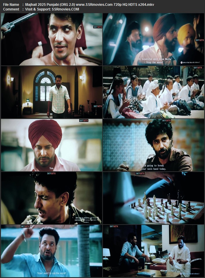 Majhail 2025 Punjabi (ORG 2.0) 1080p 720p 480p HQ HDTS x264 ESubs Full Movie Download