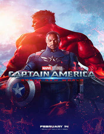 Captain America: Brave New World 2025 Hindi (ORG 2.0) 1080p 720p 480p Pre-HDRip x264 Full Movie Download