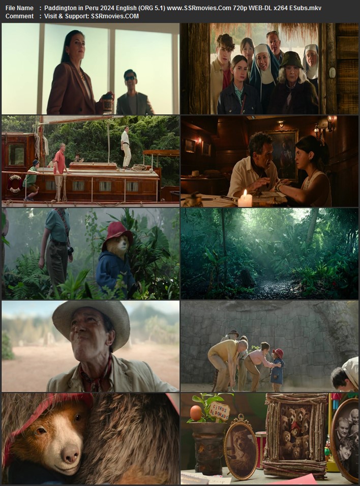 Paddington in Peru 2024 English (ORG 5.1) 1080p 720p 480p WEB-DL x264 ESubs Full Movie Download