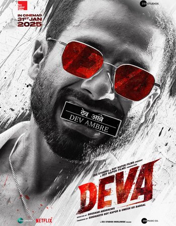 Deva 2025 Hindi (ORG) 1080p 720p 480p WEBRip x264 ESubs Full Movie Download