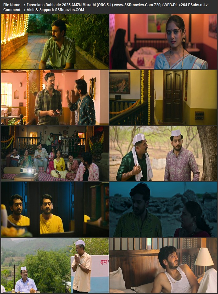 Fussclass Dabhade 2024 Marathi (ORG 5.1) 1080p 720p 480p WEB-DL x264 ESubs Full Movie Download