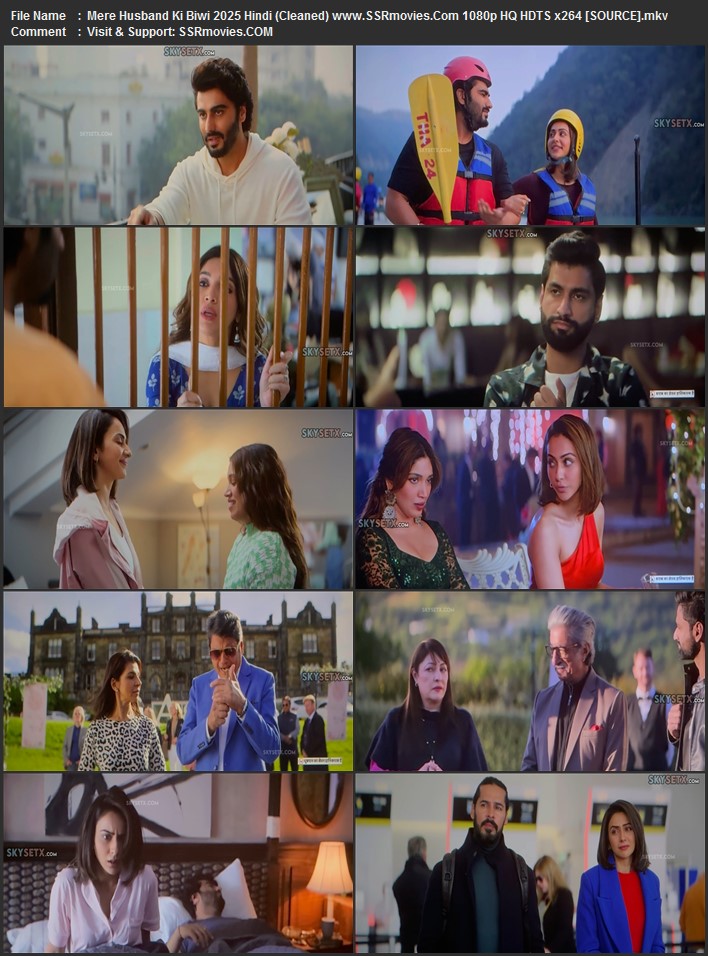 Mere Husband Ki Biwi 2025 Hindi (Cleaned) 1080p 720p 480p HQ HDTS x264 Full Movie Download