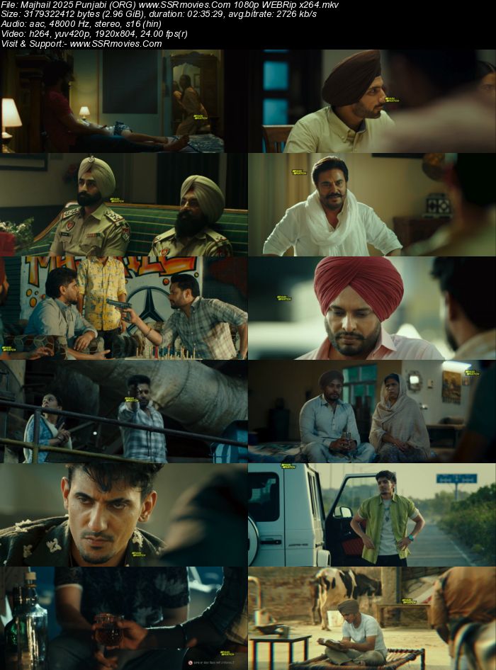 Majhail 2025 Punjabi (ORG) 1080p 720p 480p WEBRip x264 ESubs Full Movie Download