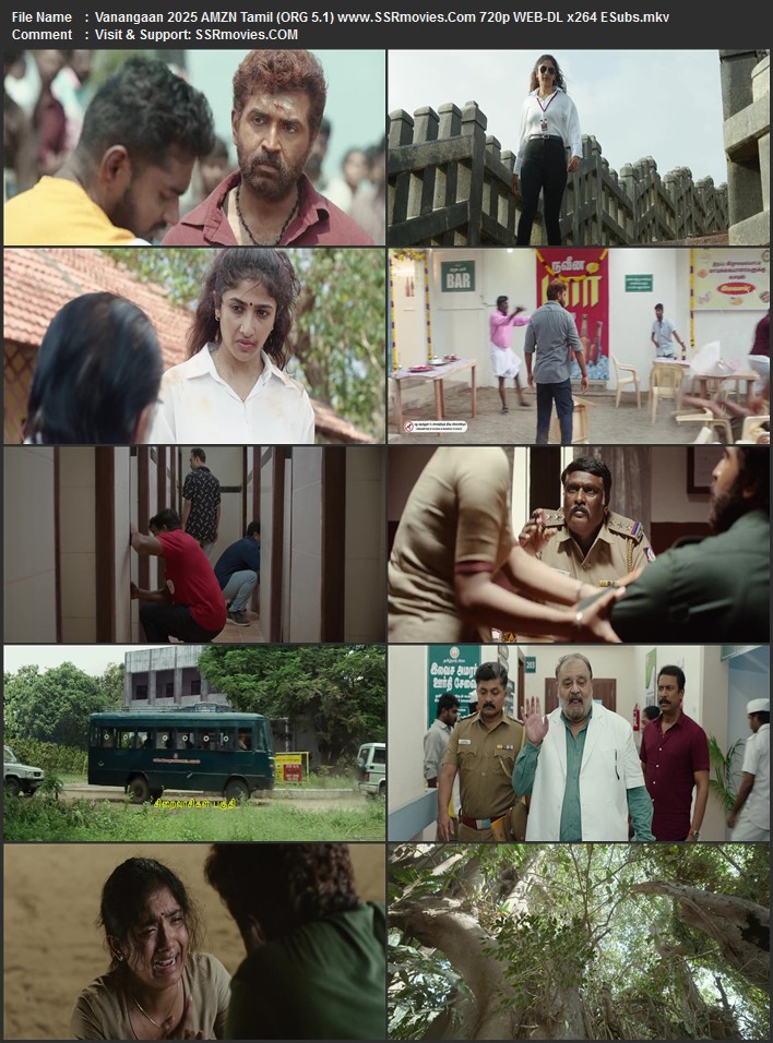 Vanangaan 2023 Tamil (ORG 5.1) 1080p 720p 480p WEB-DL x264 ESubs Full Movie Download