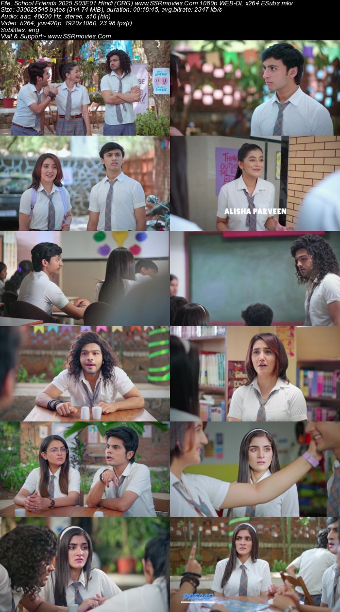 School Friends 2025 S03 Complete Hindi (ORG) 1080p 720p 480p WEB-DL x264 ESubs Download