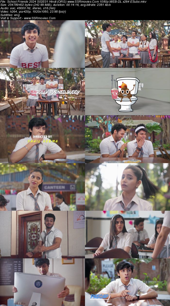 School Friends 2024 S02 Complete Hindi (ORG) 1080p 720p 480p WEB-DL x264 ESubs Download