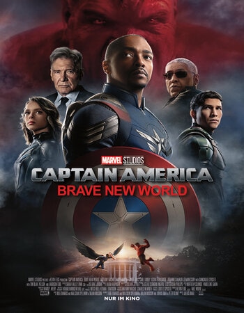 Captain America: Brave New World 2025 Dual Audio Hindi (ORG 5.1) 1080p 720p 480p HDRip x264 Full Movie Download