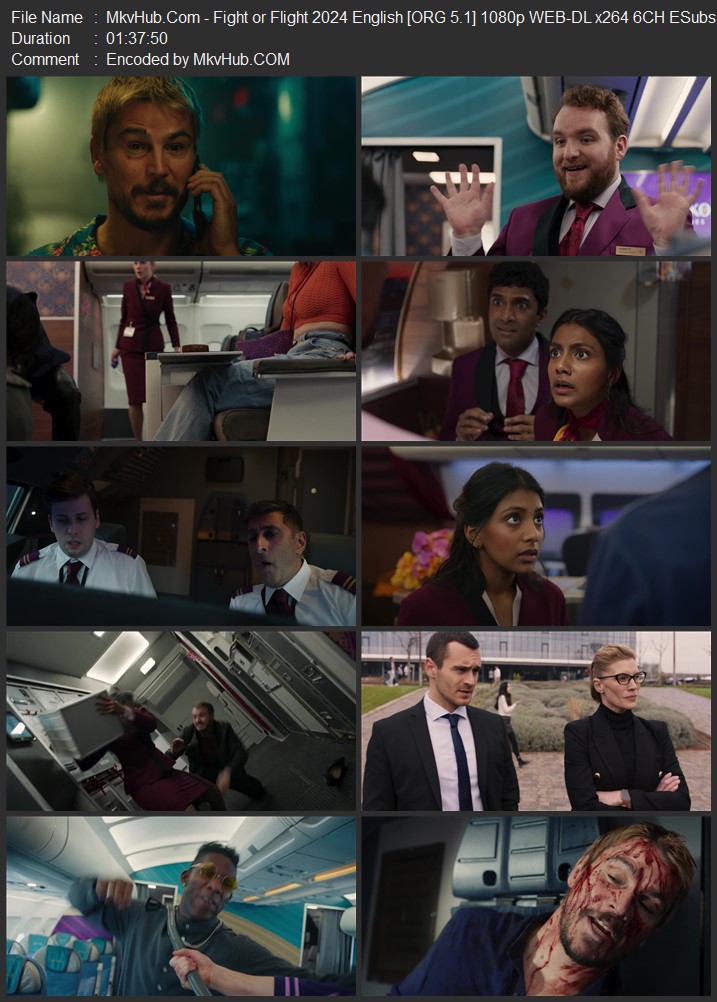 Fight or Flight 2025 English [ORG 5.1] 720p 1080p WEB-DL ESubs Download