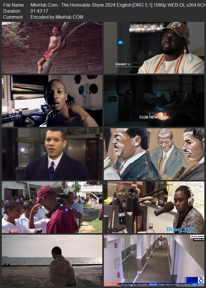 The Honorable Shyne 2024 English [ORG 5.1] 720p 1080p WEB-DL ESubs Download